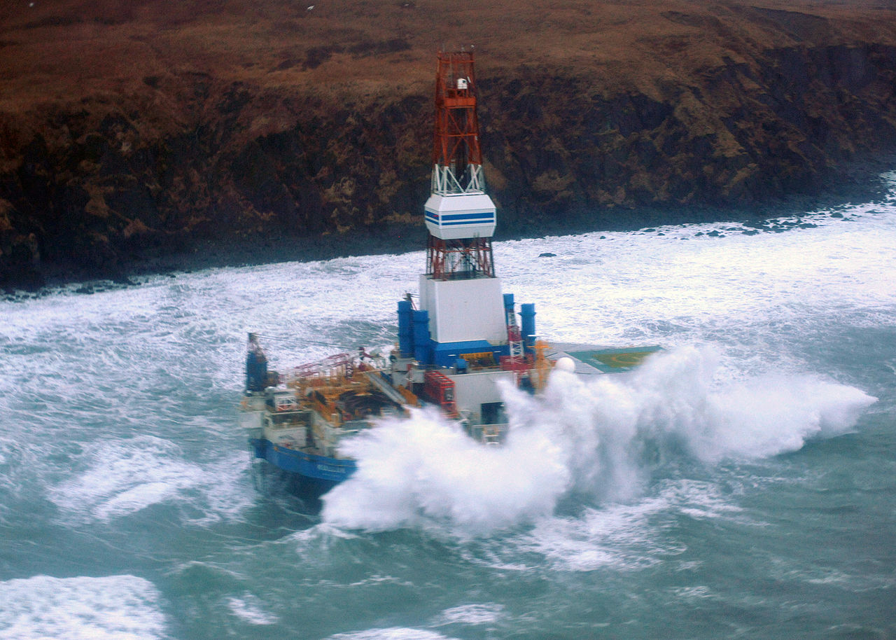 Kulluk aground