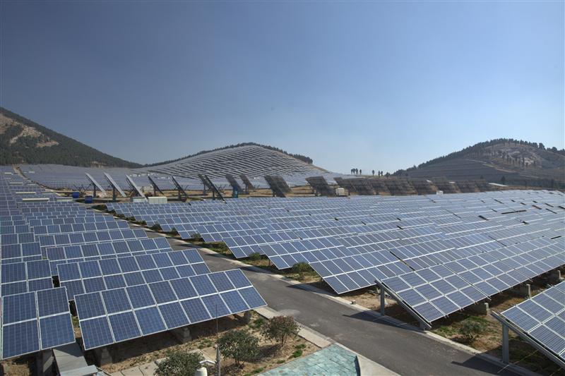 Xuzhou Solar Power Station in China