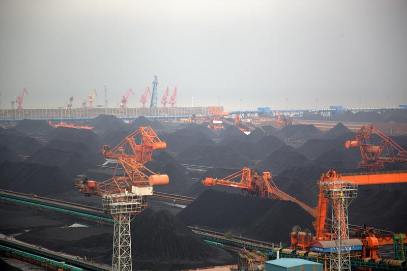 China coal port