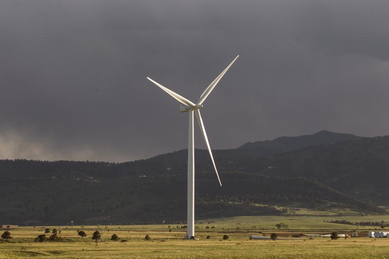 Wind Energy Farm in Colorado