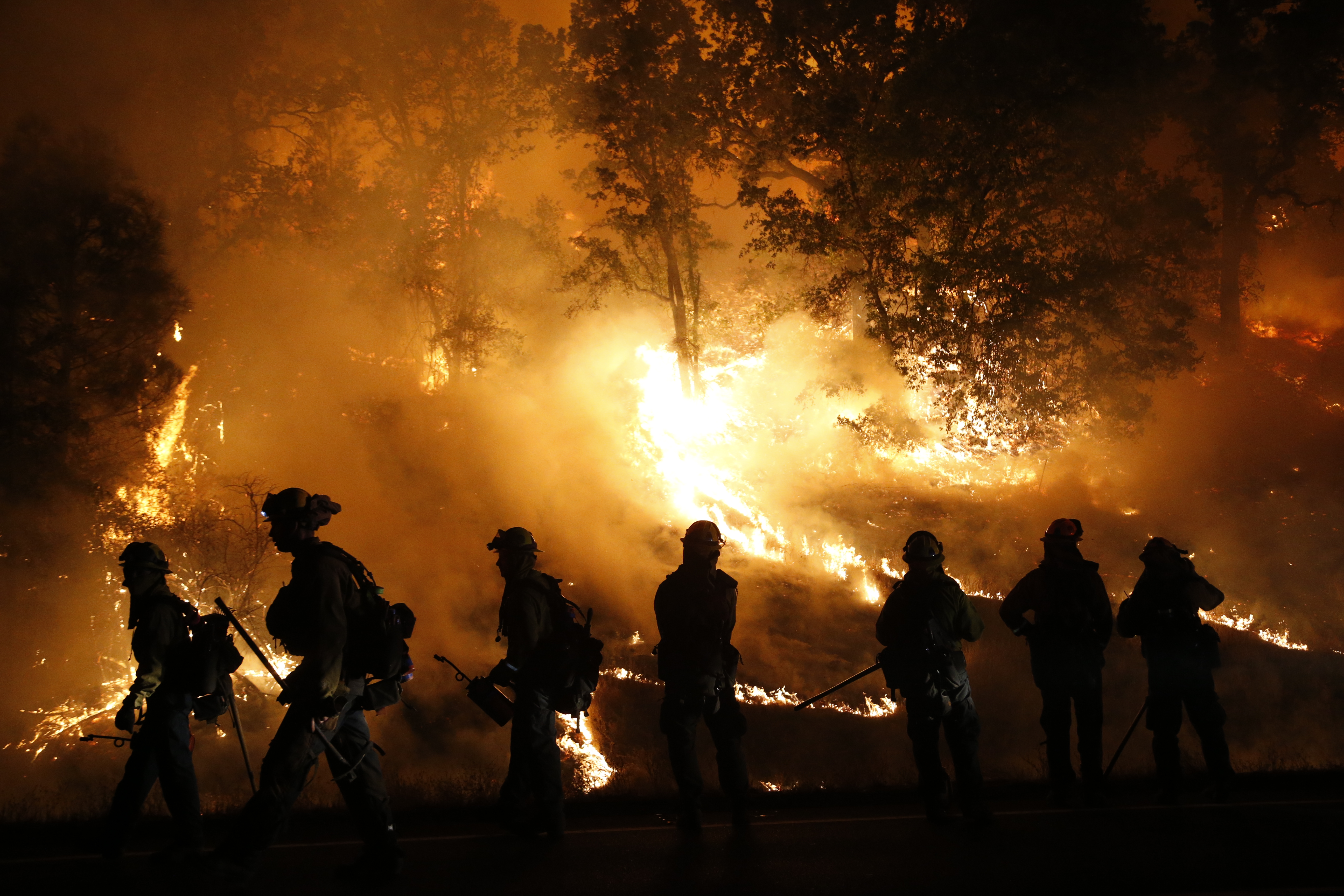 Fast-Moving Wildfire Brings Destruction To Lake County, CA