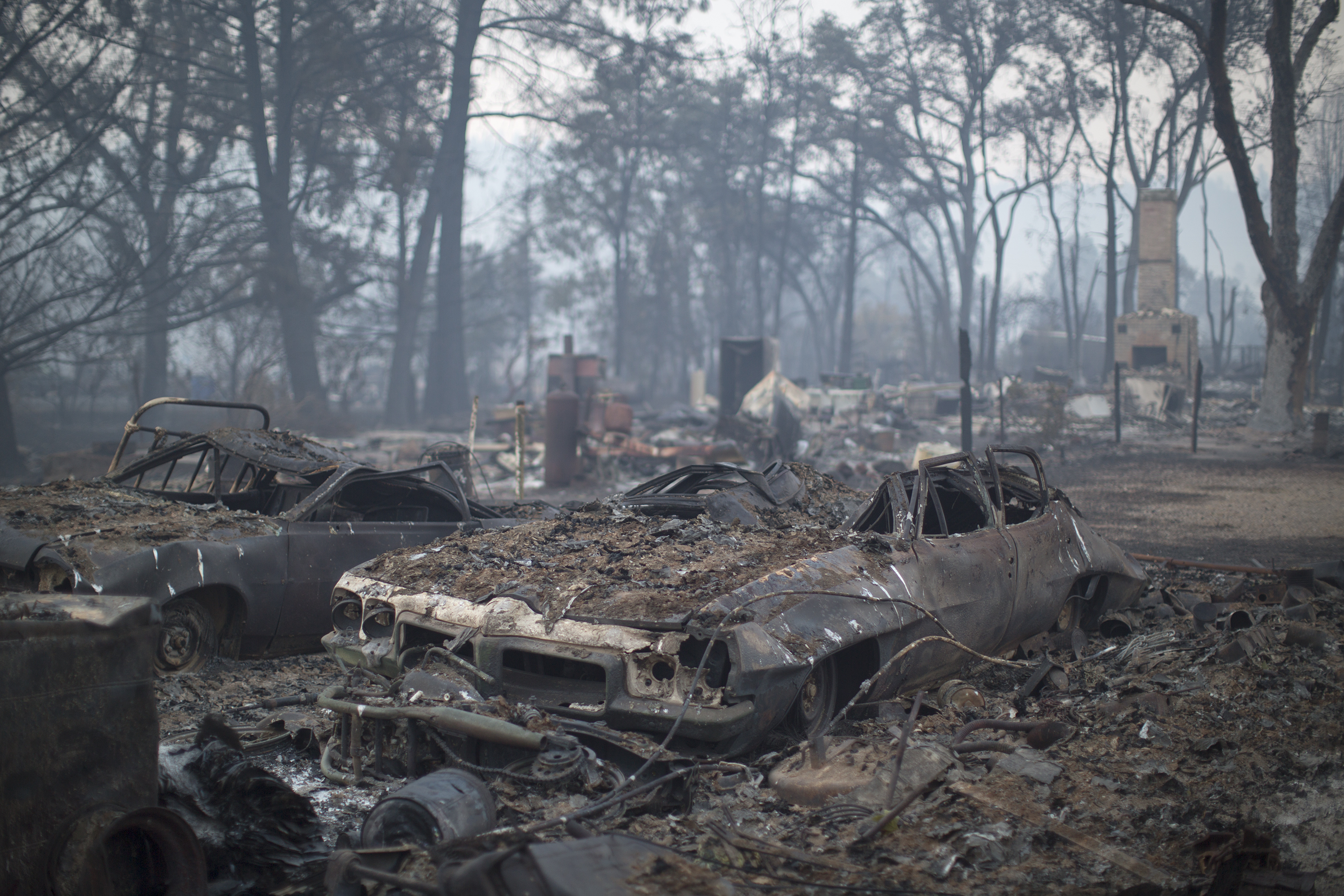 Fast-Moving Wildfire Brings Destruction To Lake County, CA