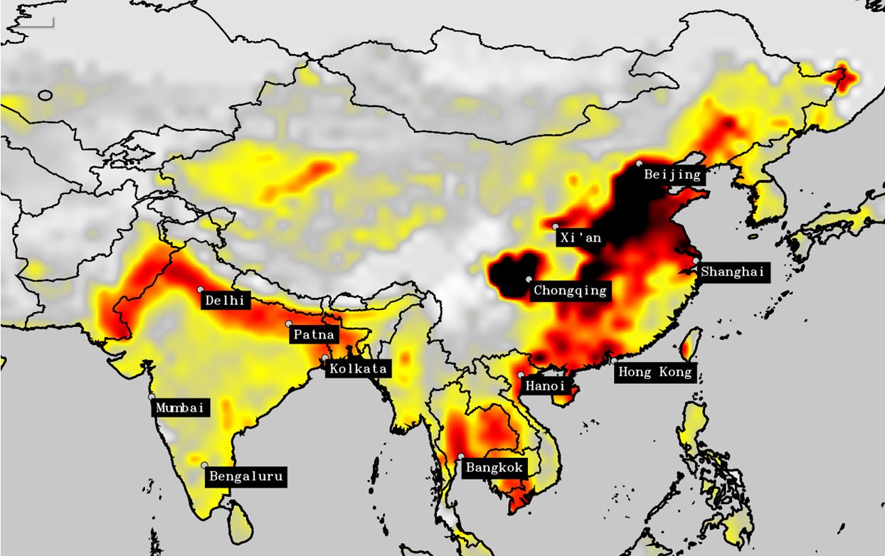 Satellite data: India had worse air pollution than China in 2015 - Unearthed1244 x 782