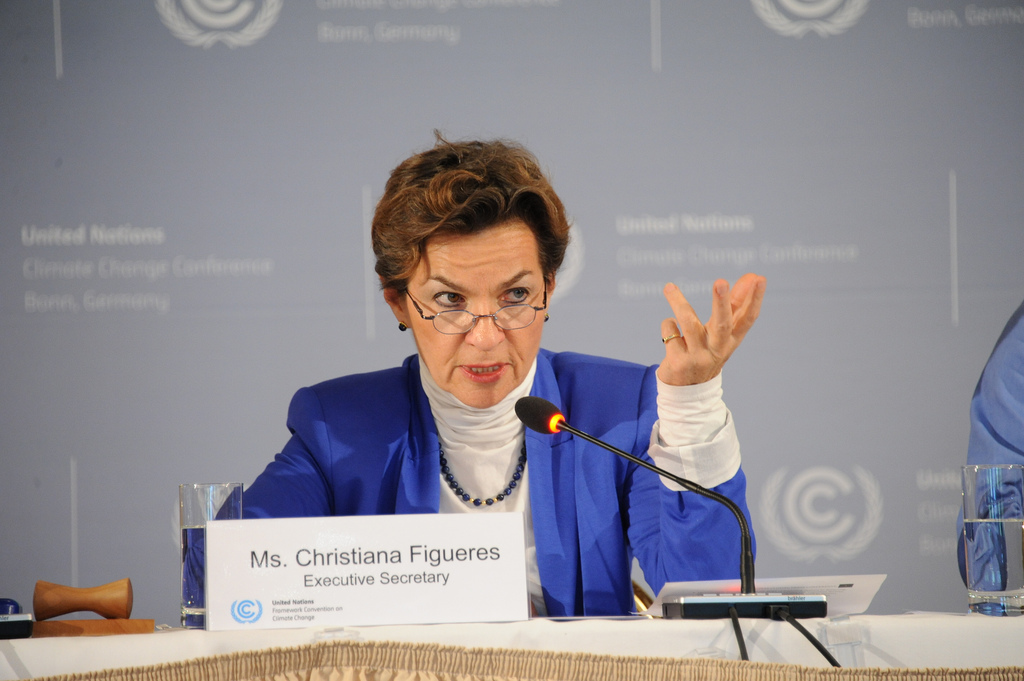 Christiana Figueres, chief executive of the UNFCCC